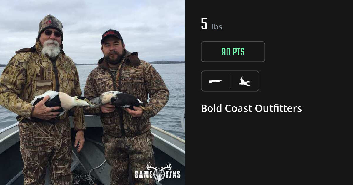 Waterfowl harvest on Gametiks