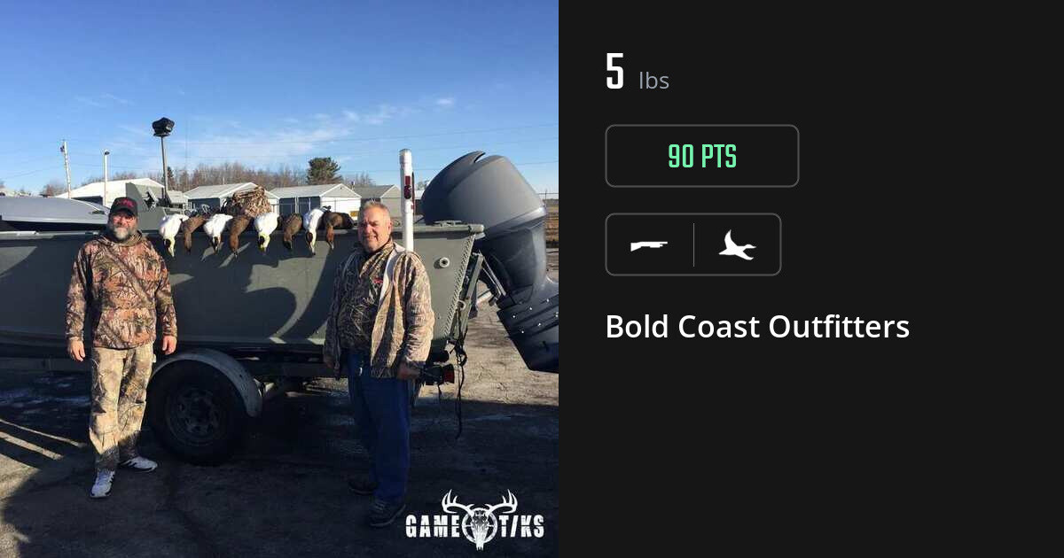 Waterfowl harvest on Gametiks