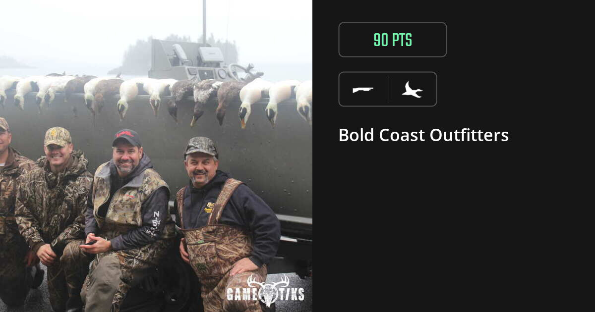 Waterfowl harvest on Gametiks