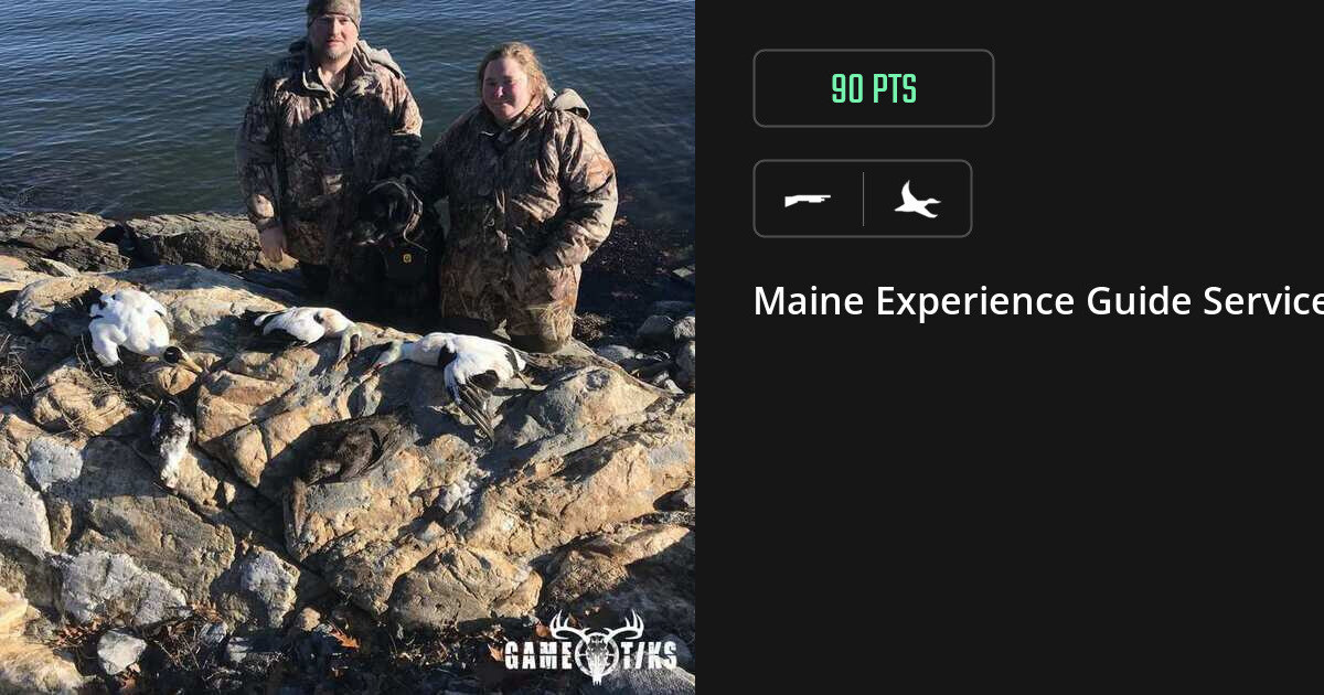 Waterfowl harvest on Gametiks