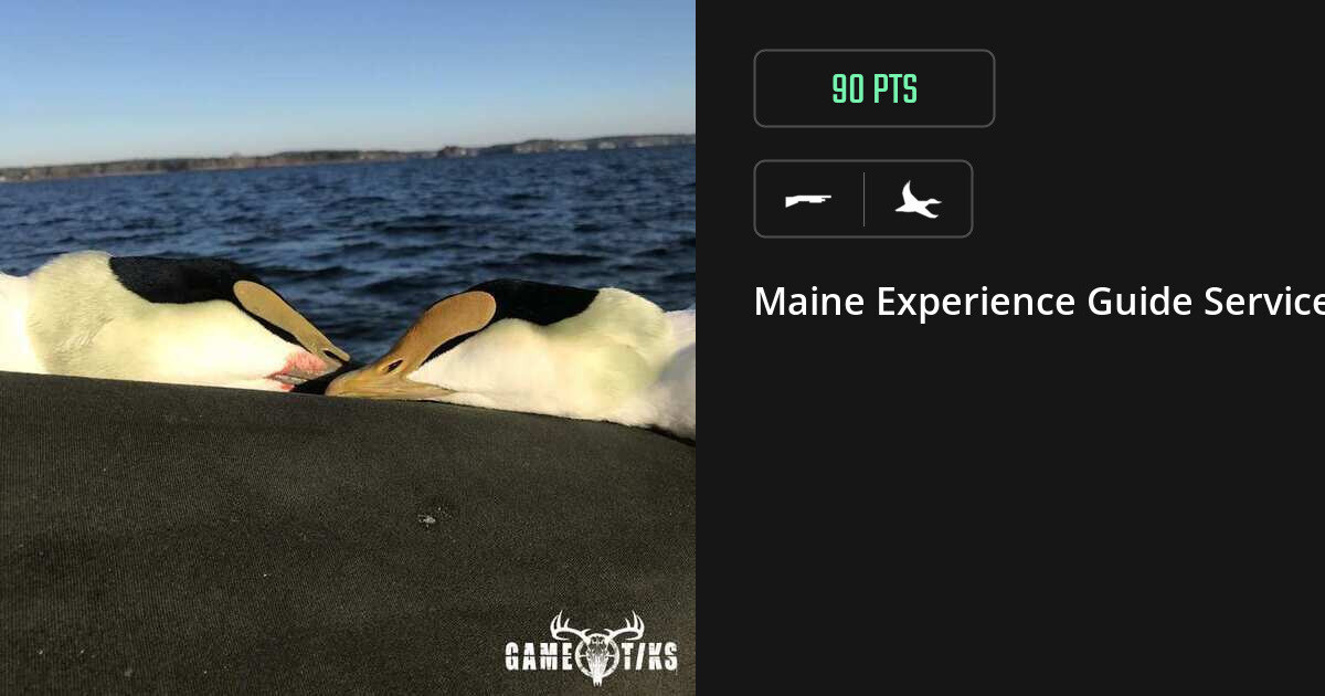 Waterfowl harvest on Gametiks