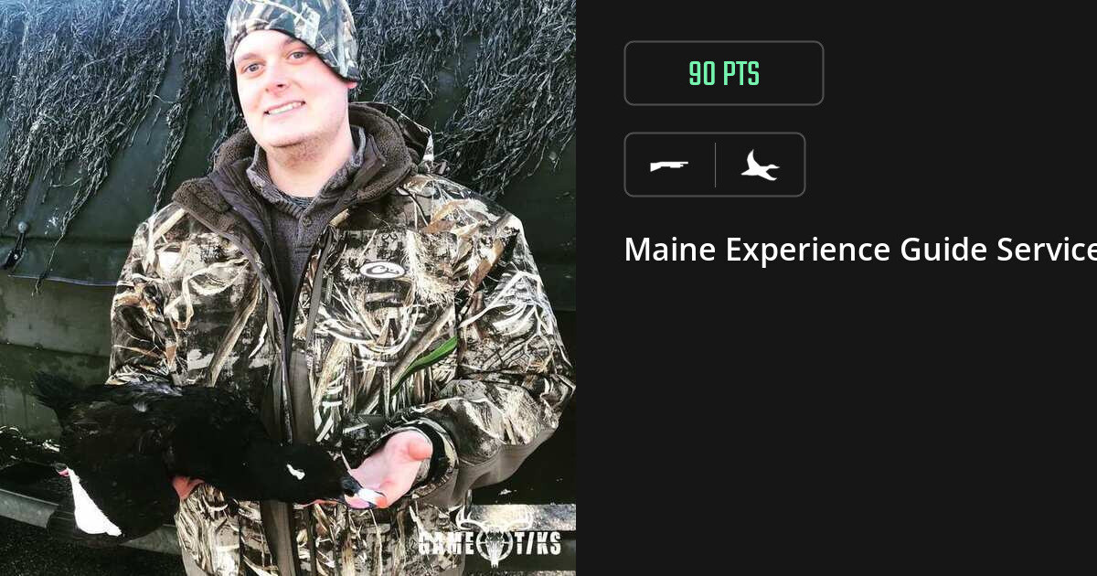 Waterfowl harvest on Gametiks