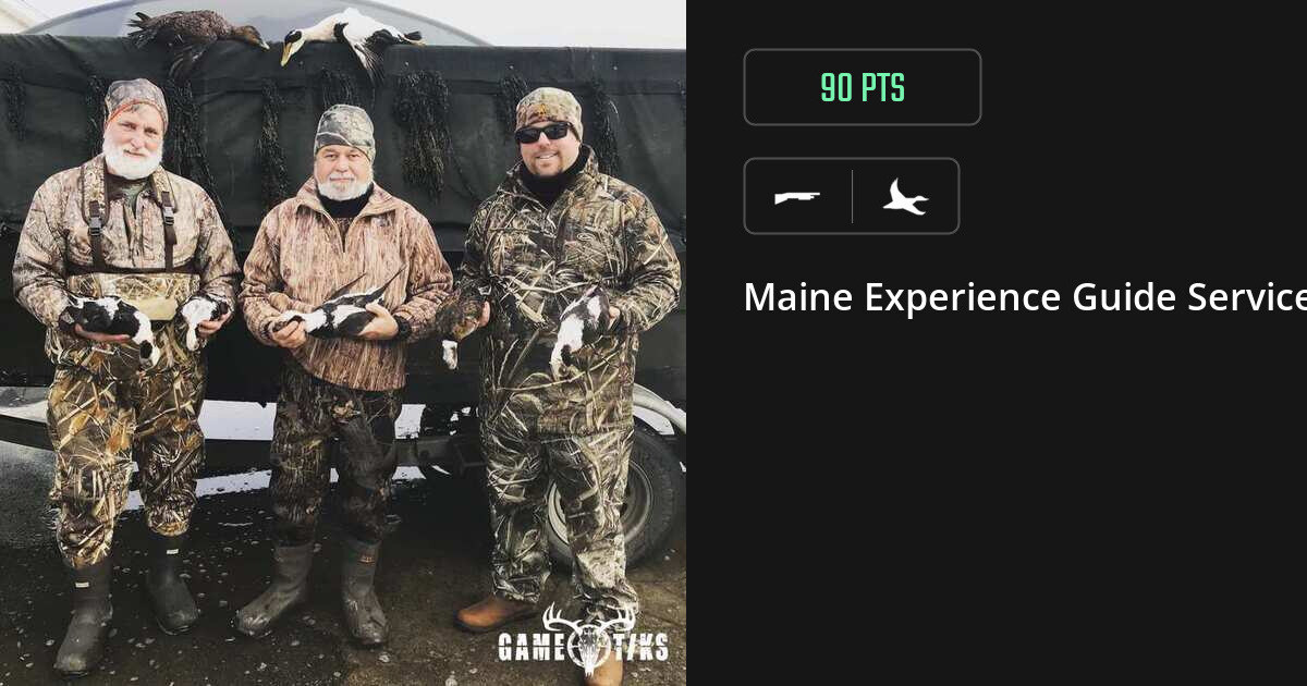 Waterfowl harvest on Gametiks