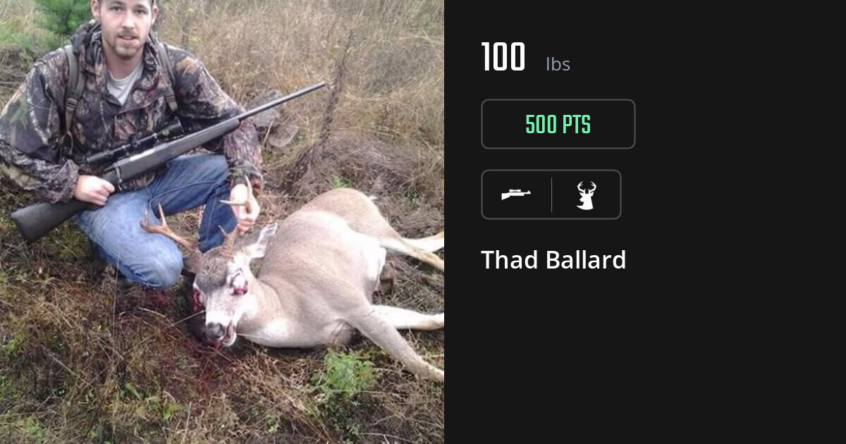 Deer harvest on Gametiks