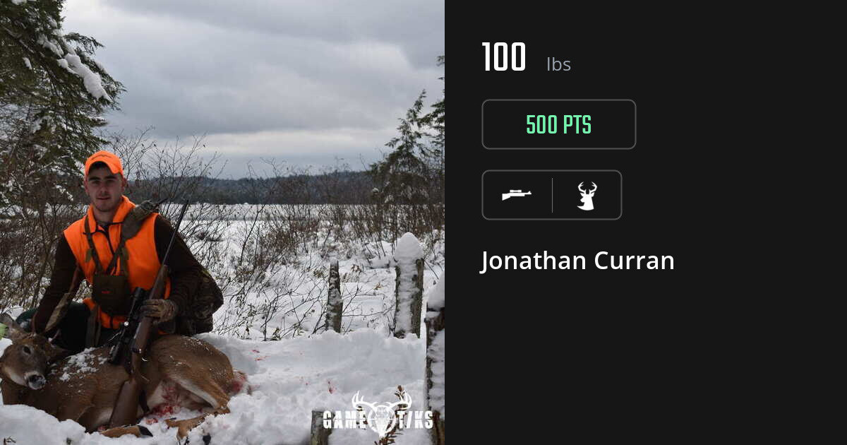 Deer harvest on Gametiks