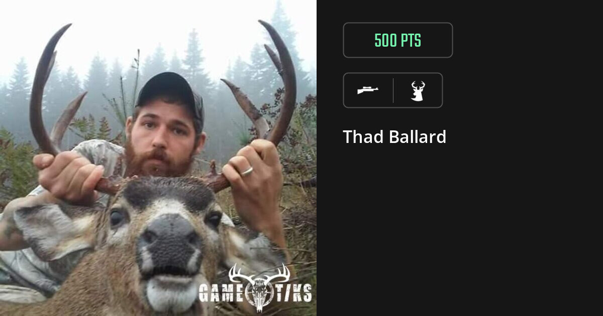 Deer harvest on Gametiks