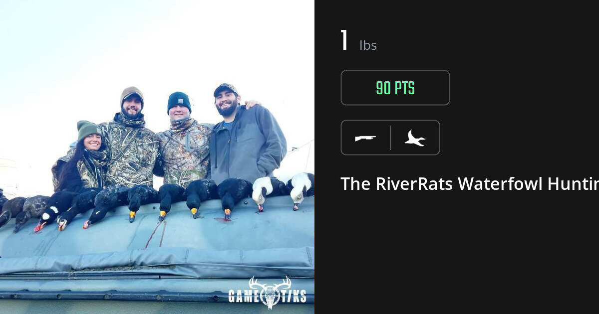 Waterfowl harvest on Gametiks