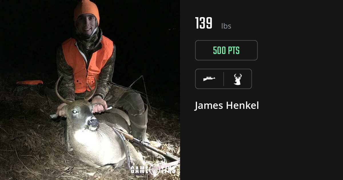 deer harvest by James Henkel