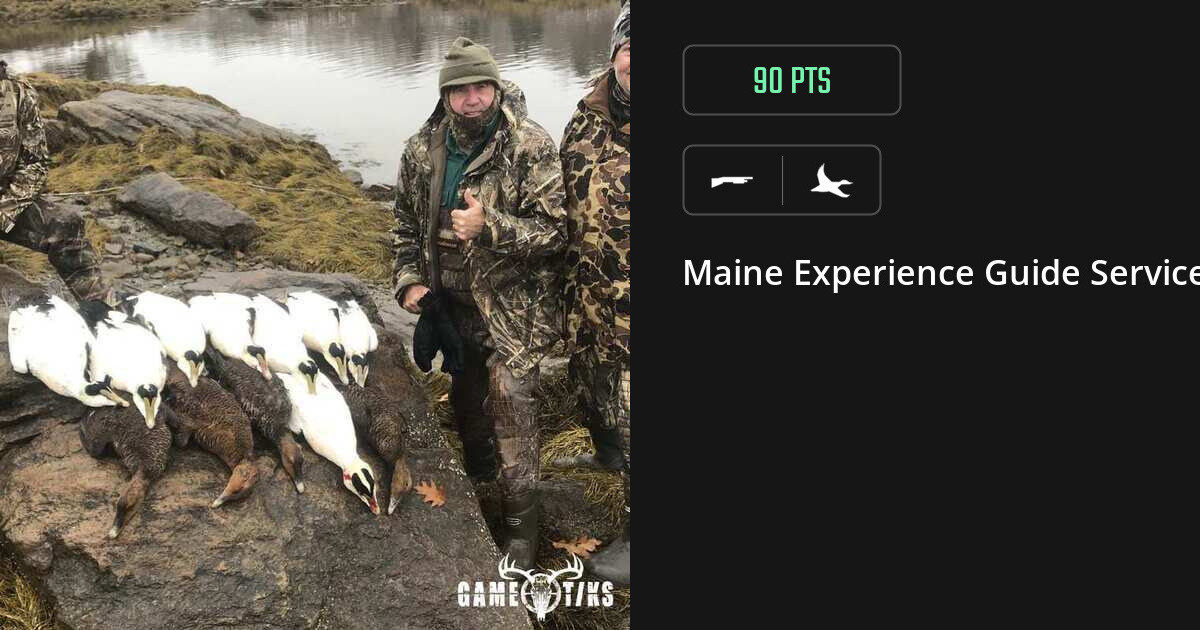 Waterfowl harvest on Gametiks