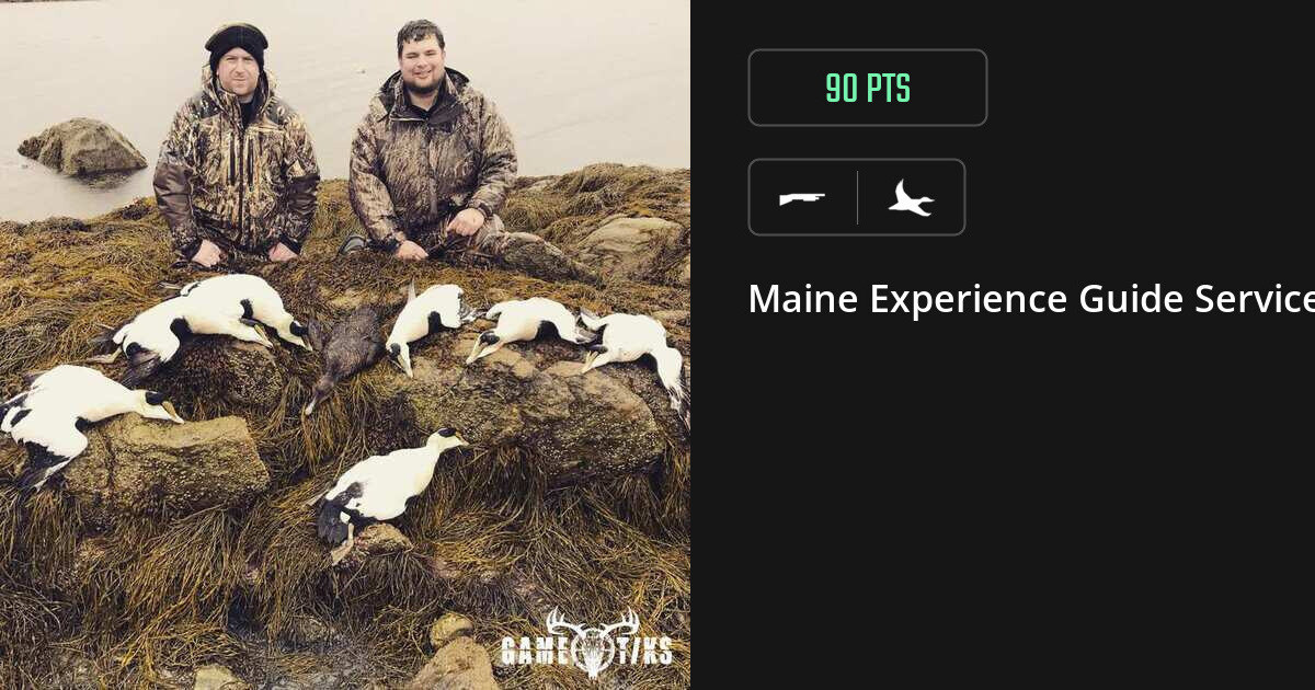 Waterfowl harvest on Gametiks