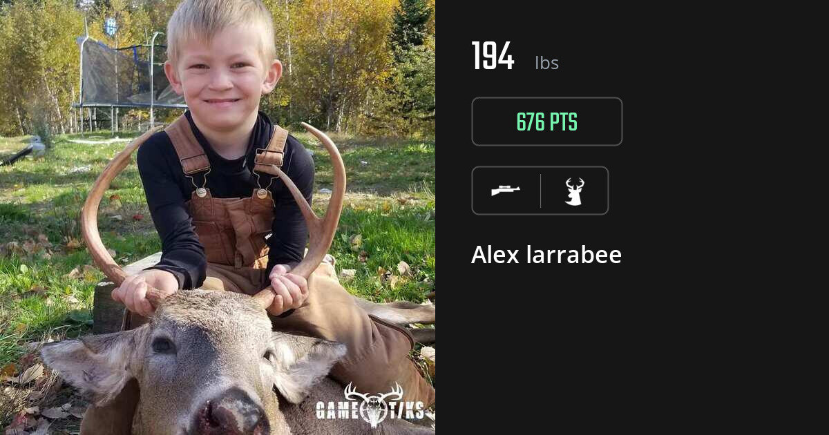 Deer harvest on Gametiks