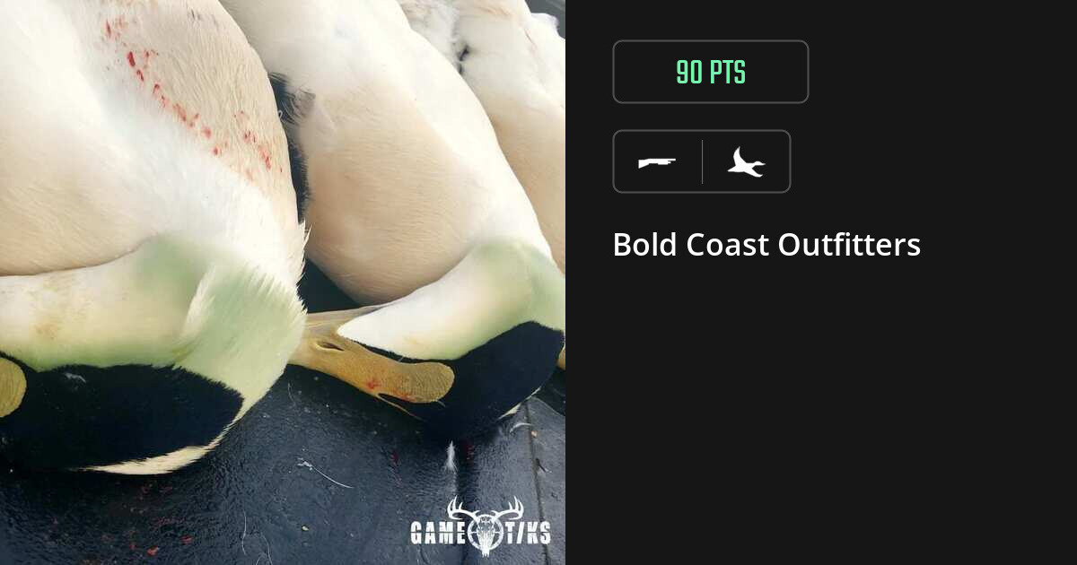Waterfowl harvest on Gametiks