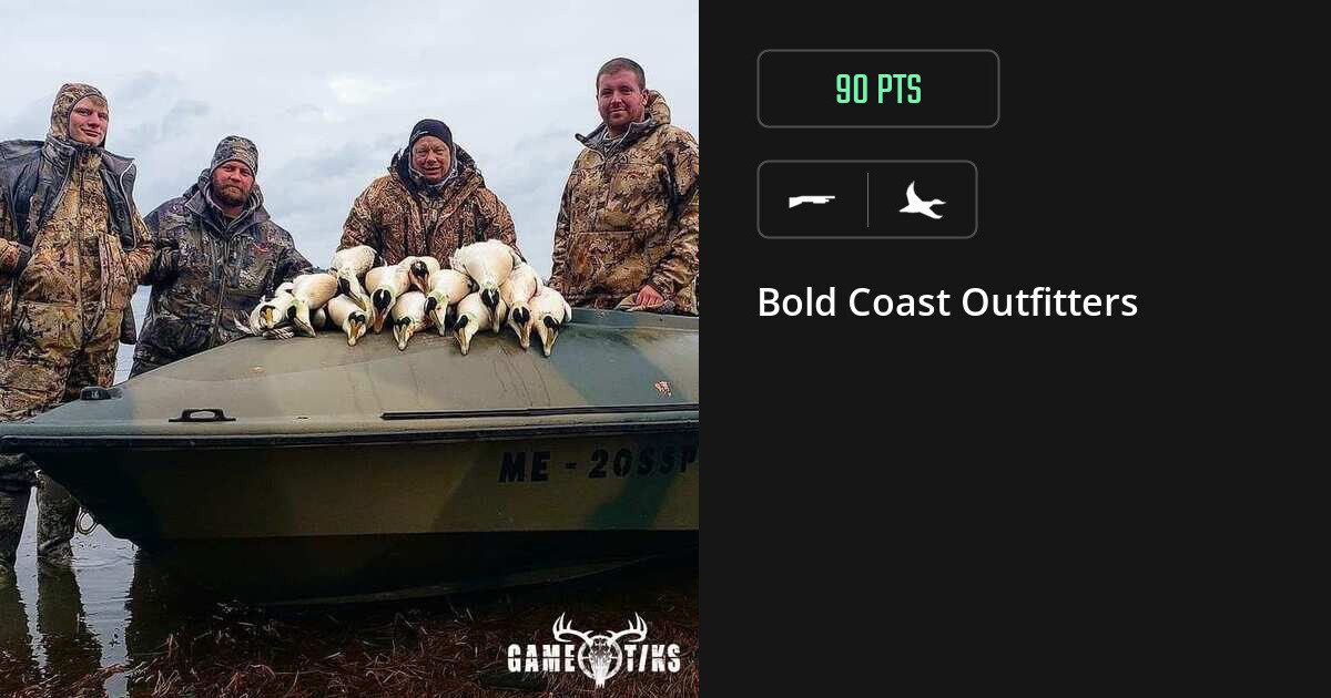 Waterfowl harvest on Gametiks