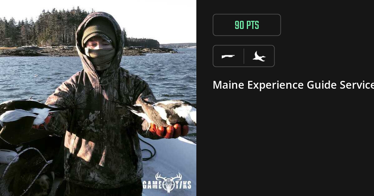 Waterfowl harvest on Gametiks