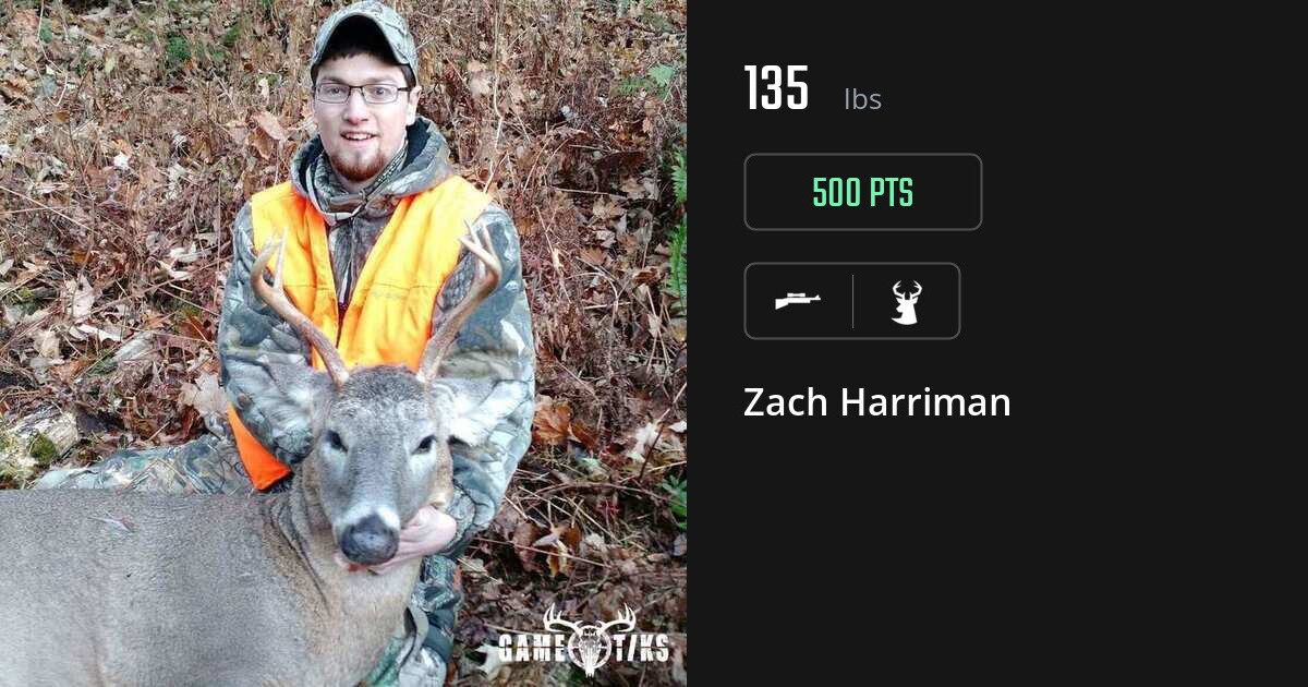 Deer harvest on Gametiks