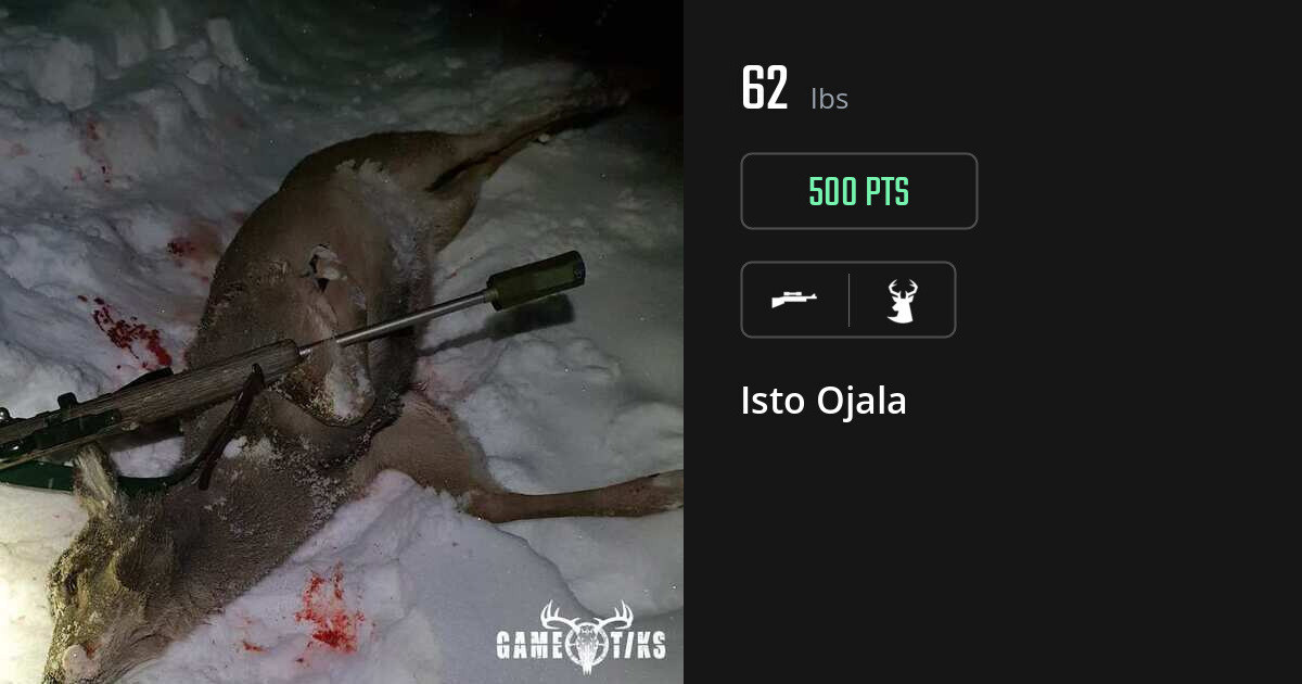 deer harvest by Isto Ojala