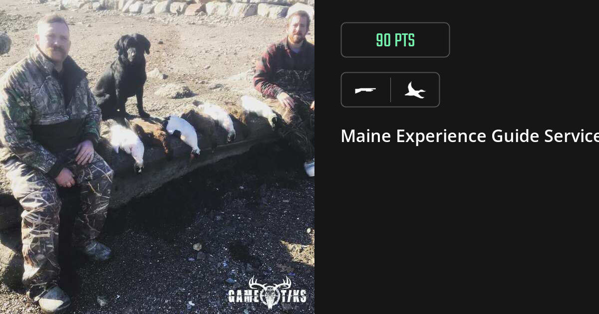 Waterfowl harvest on Gametiks