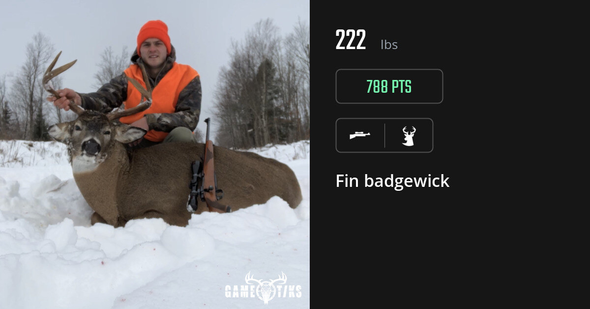 deer harvest by Fin badgewick