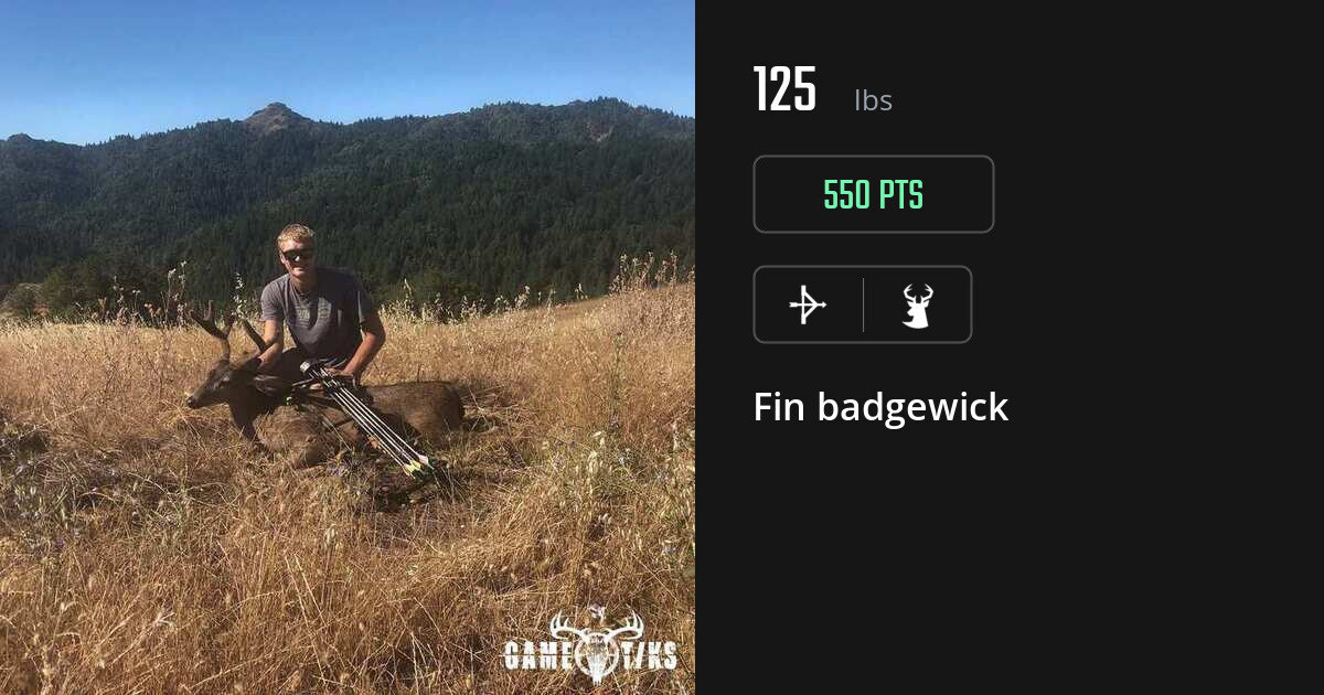 deer harvest by Fin badgewick