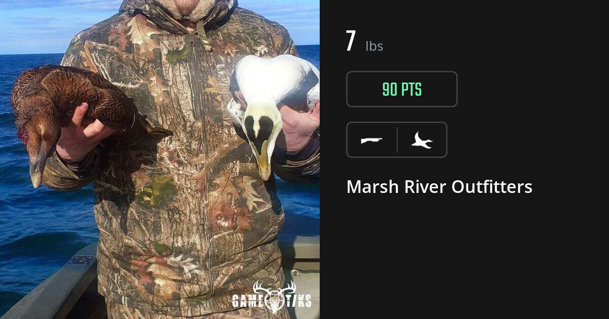 Waterfowl harvest on Gametiks