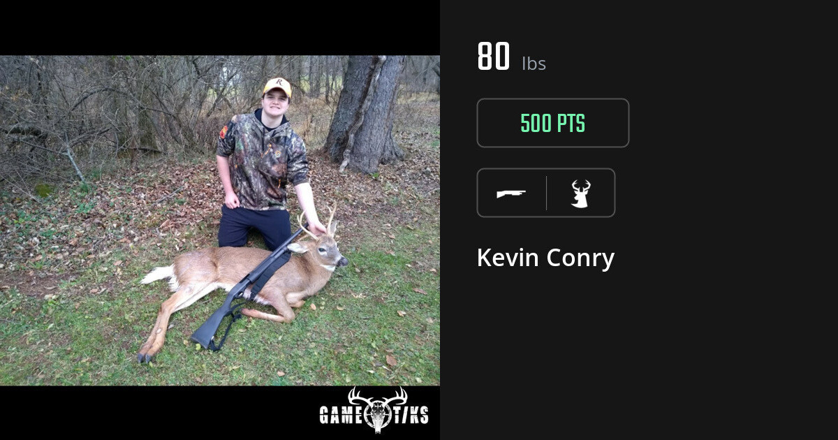 deer harvest by Kevin Conry