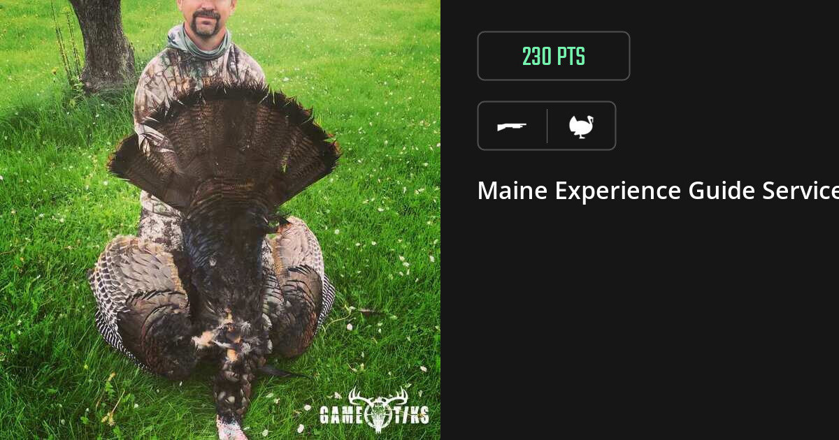 Turkey harvest on Gametiks