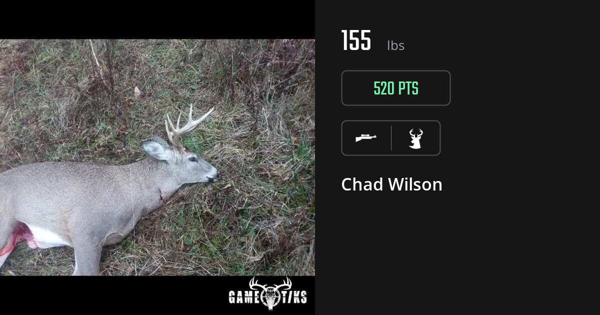 deer harvest by Chad Wilson