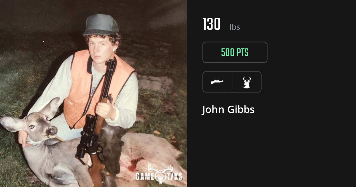 Deer harvest on Gametiks