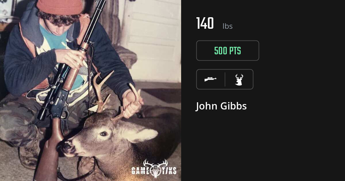 Deer harvest on Gametiks