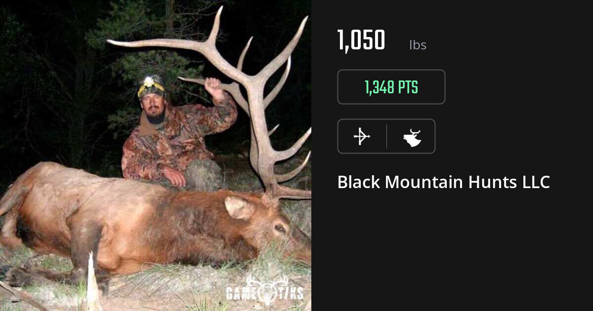 Elk harvest on Gametiks