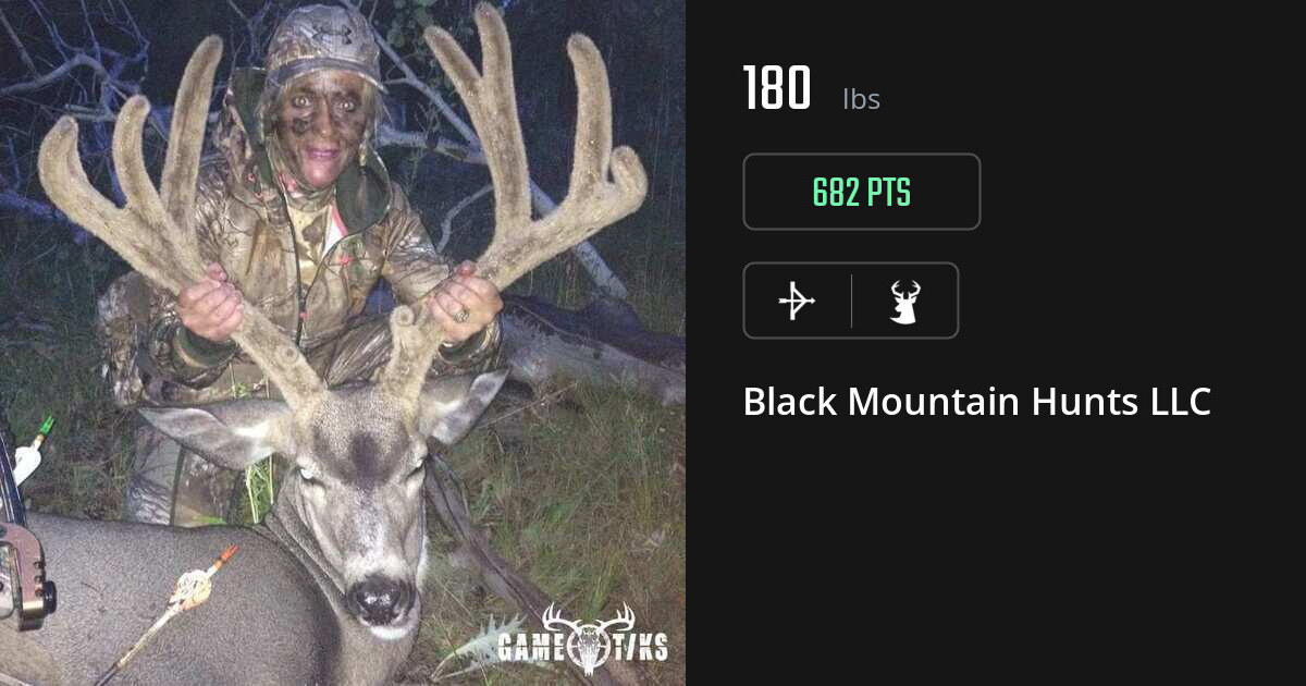 Deer harvest on Gametiks