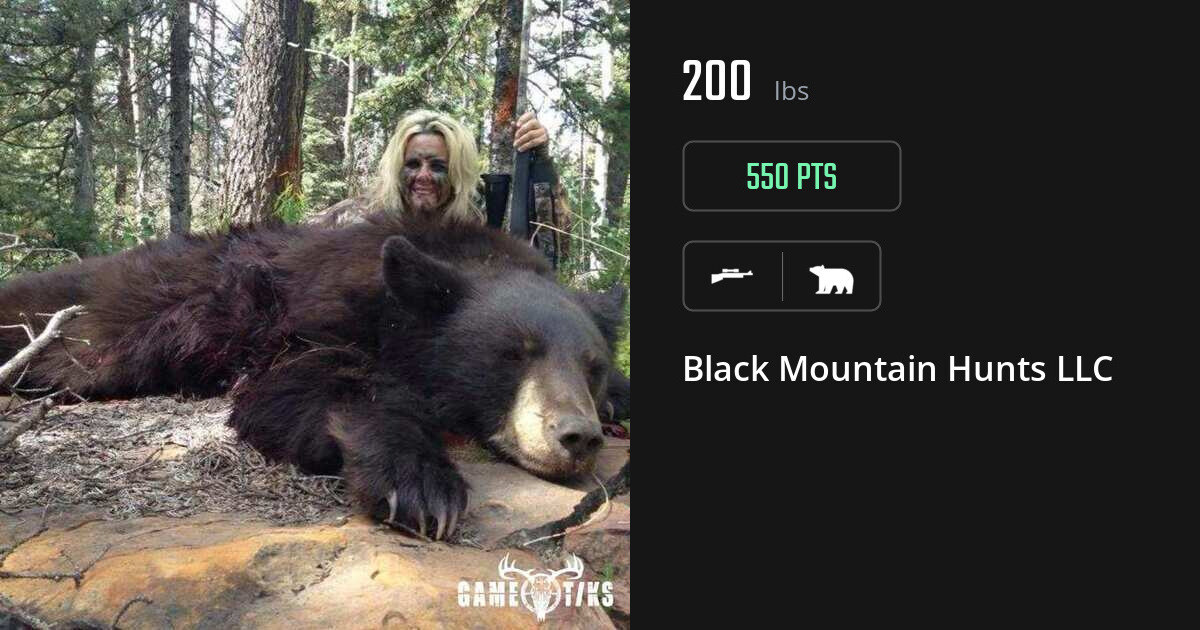 Bear harvest on Gametiks