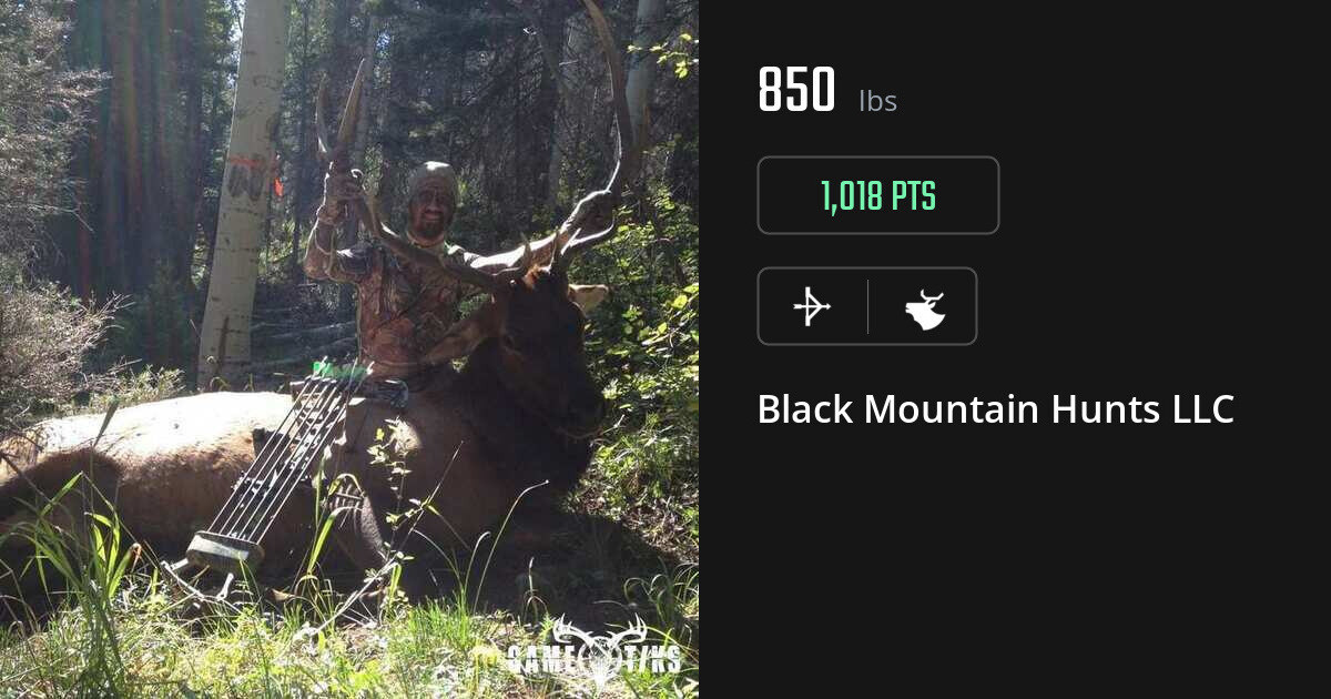 Elk harvest on Gametiks