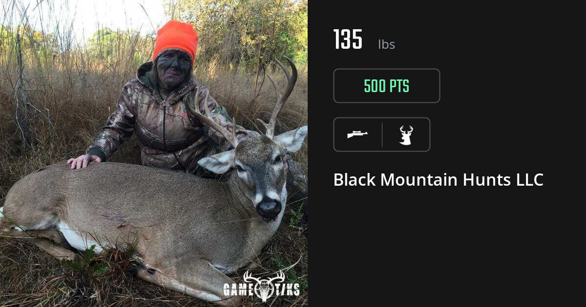 Deer harvest on Gametiks