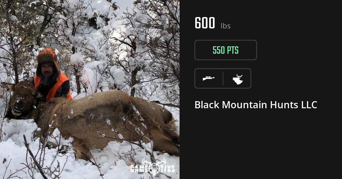 Elk harvest on Gametiks