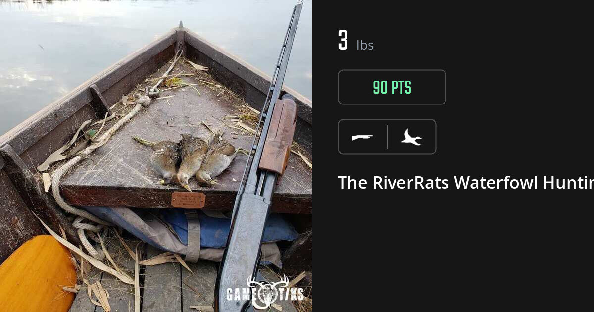 Waterfowl harvest on Gametiks