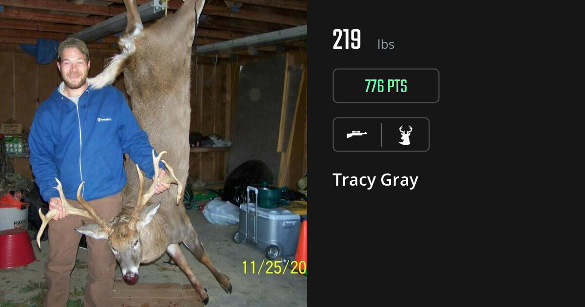 Deer harvest on Gametiks