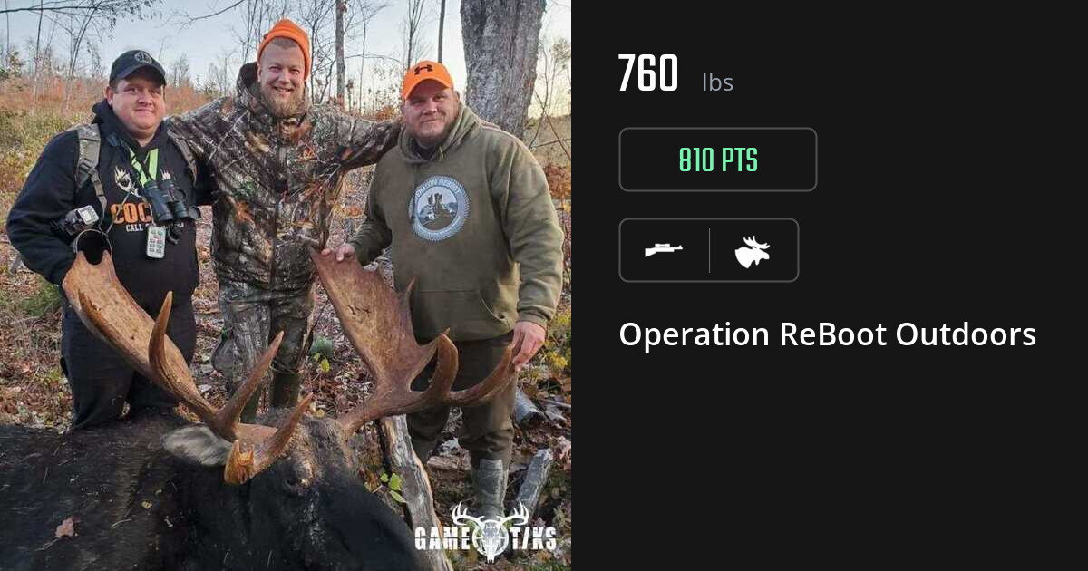 Moose harvest on Gametiks