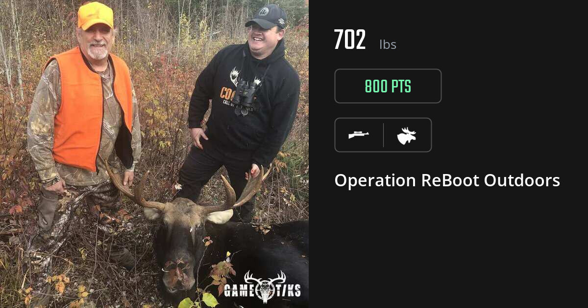 Moose harvest on Gametiks