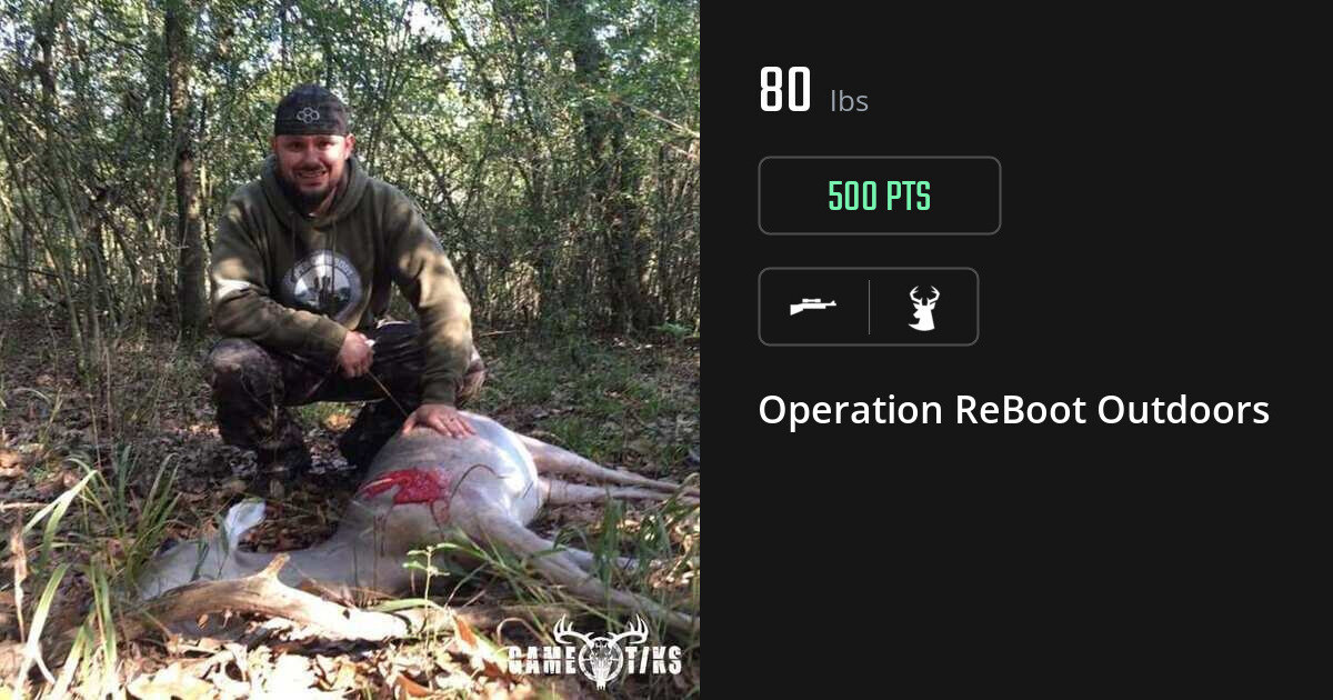Deer harvest on Gametiks