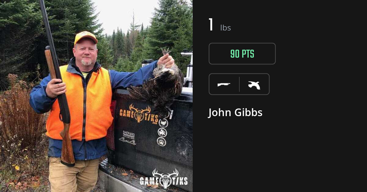 Upland bird harvest on Gametiks