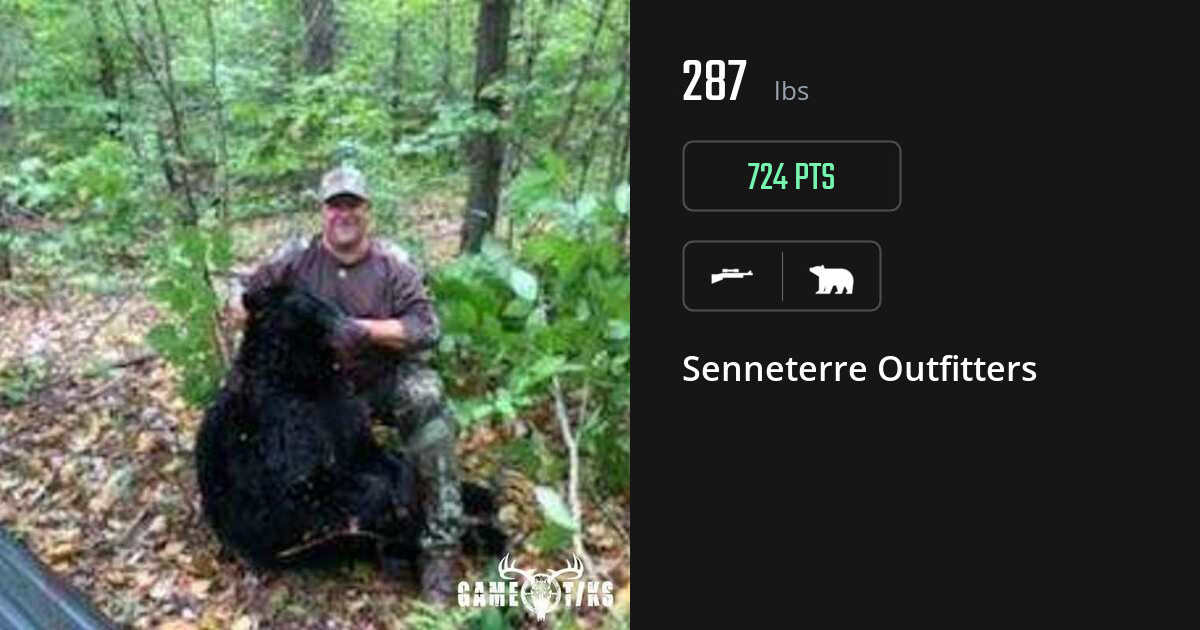 Bear harvest on Gametiks
