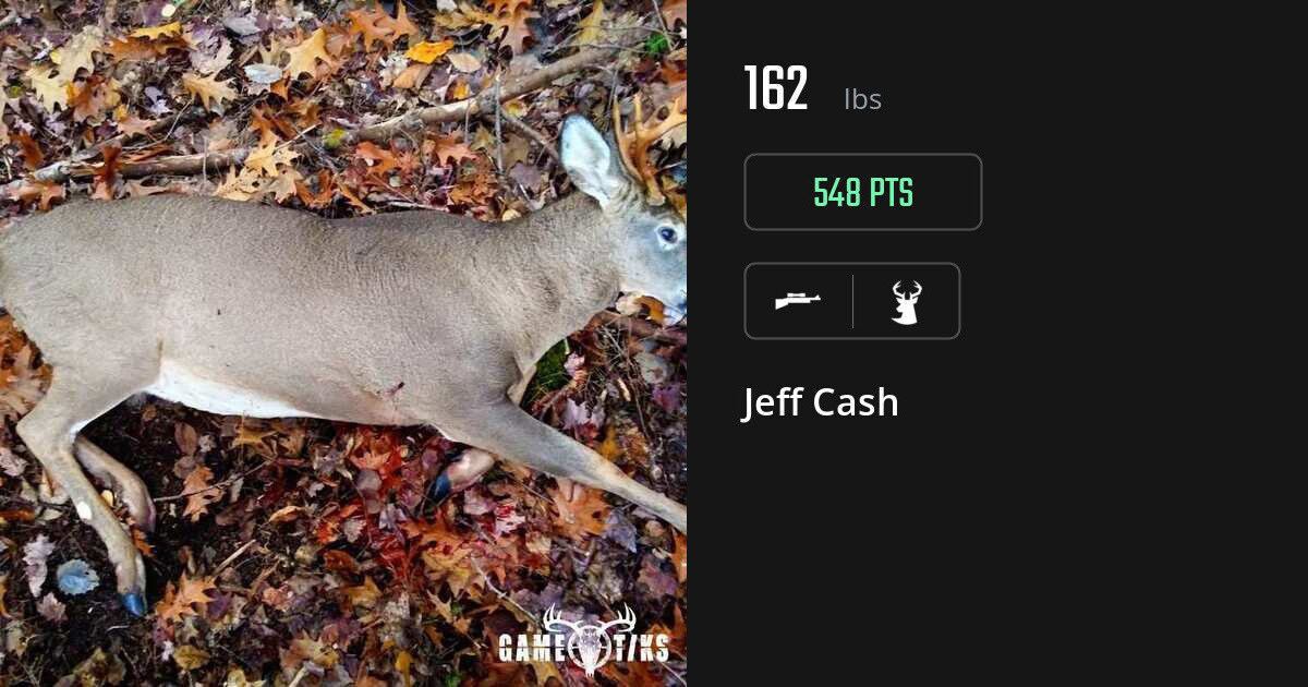deer harvest by Jeff Cash