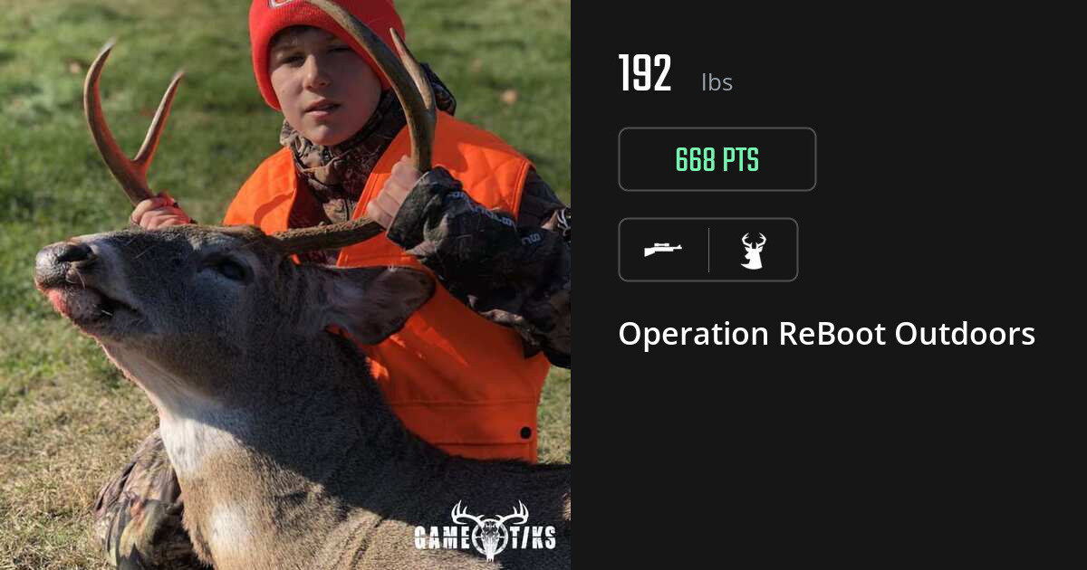 Deer harvest on Gametiks