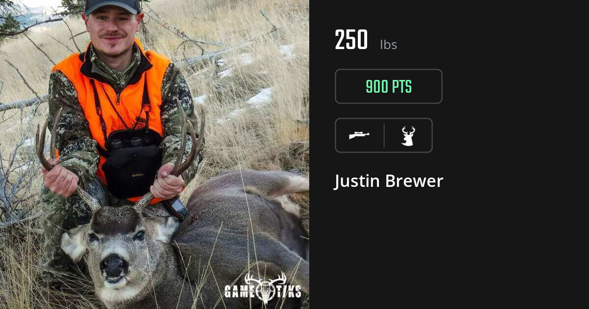deer harvest by Justin Brewer