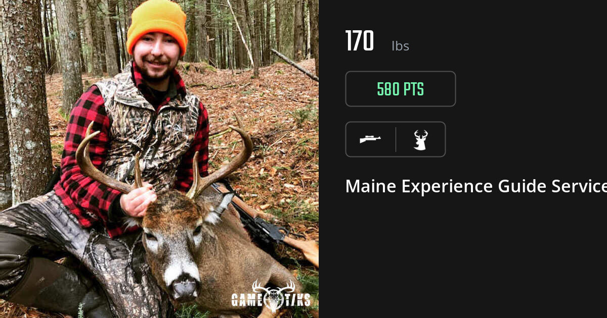 Deer harvest on Gametiks