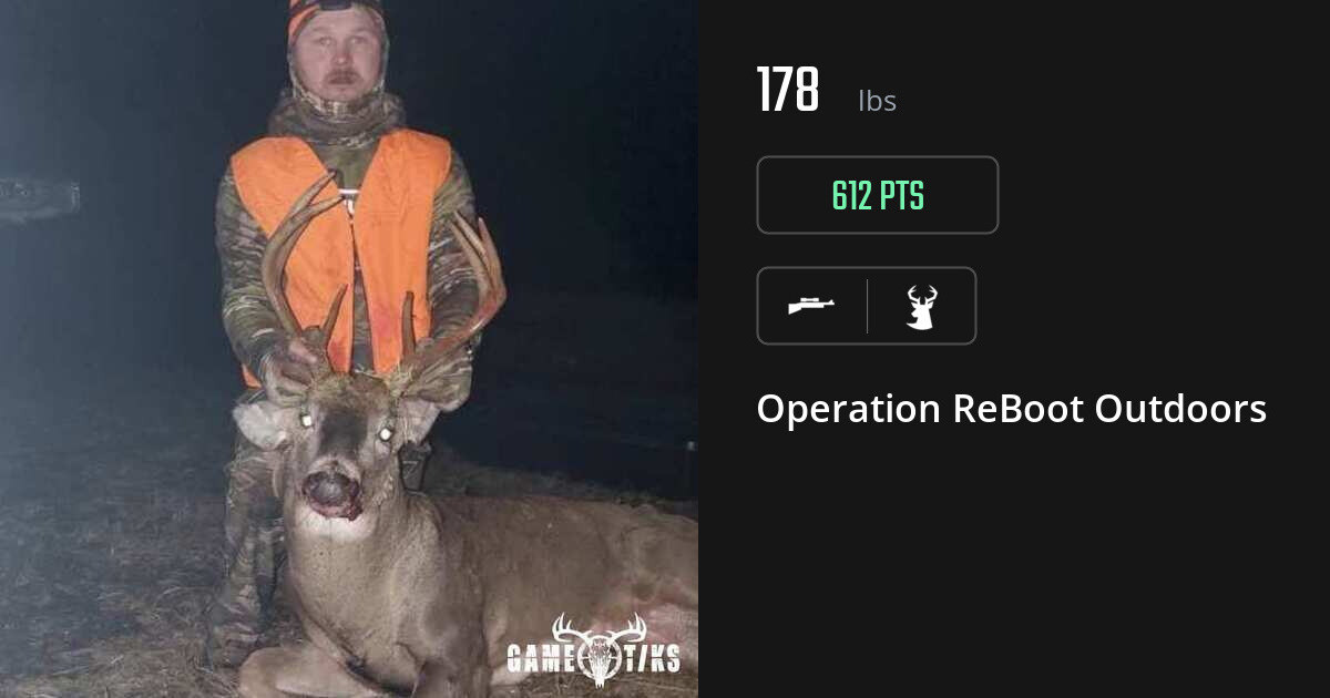 Deer harvest on Gametiks