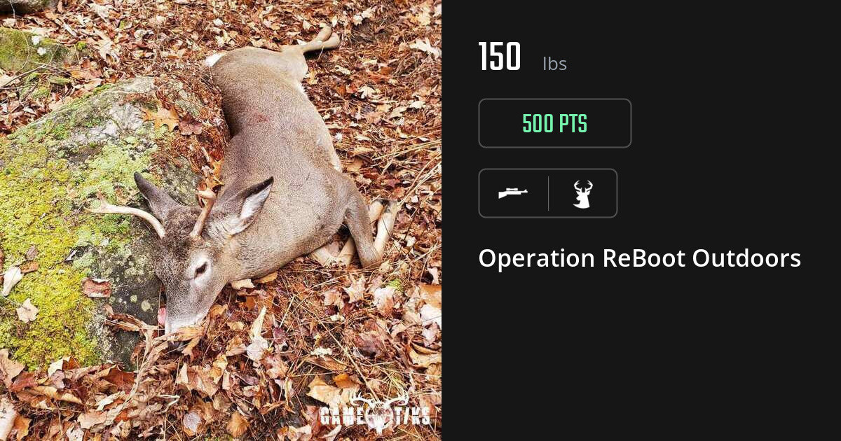 Deer harvest on Gametiks