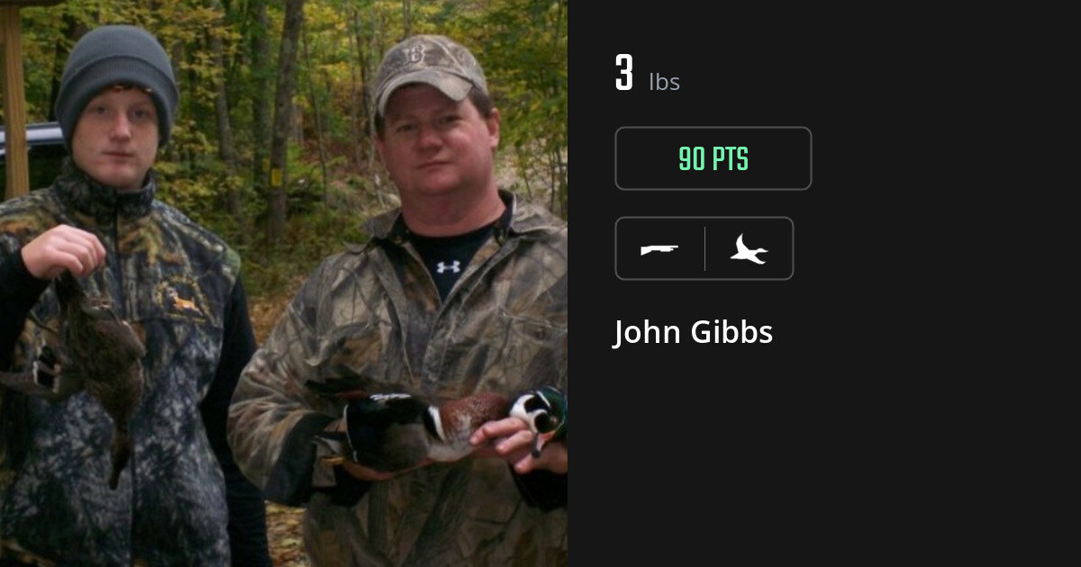 Waterfowl harvest on Gametiks