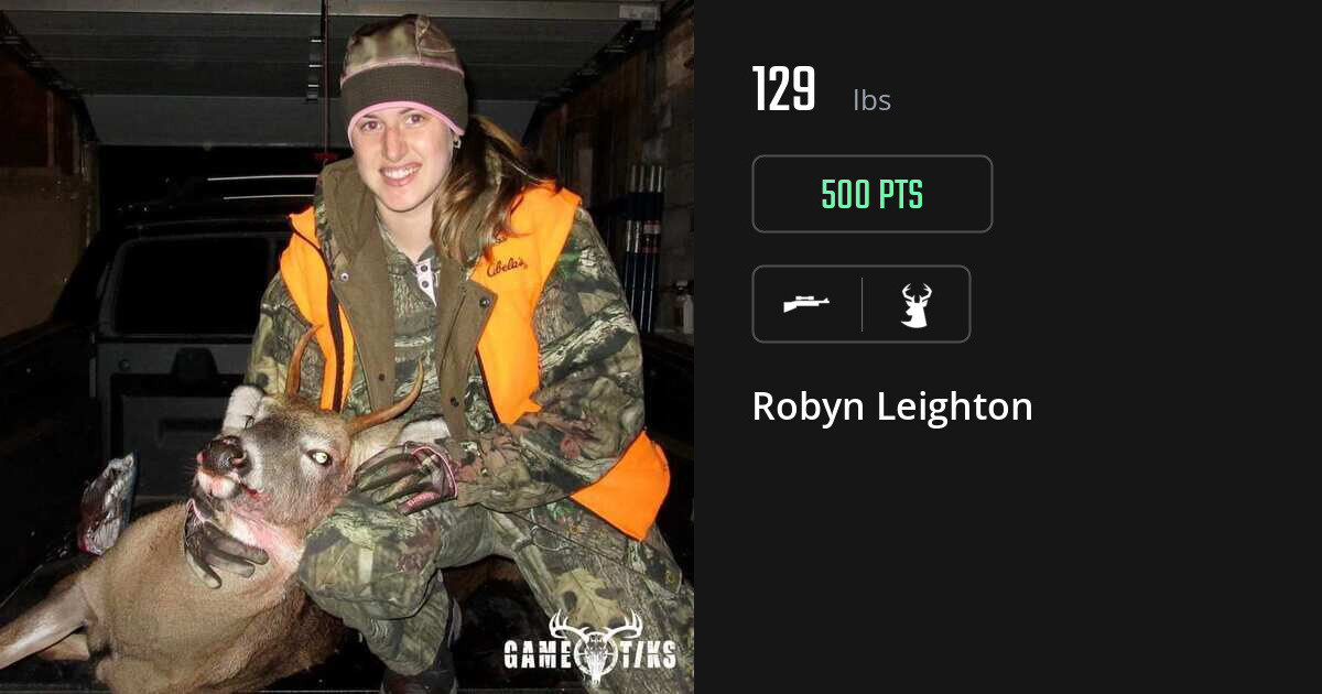 Deer harvest on Gametiks